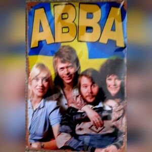 ❤️ NEW! ABBA wall art - classic discovery group of the '70's ABBA✔️